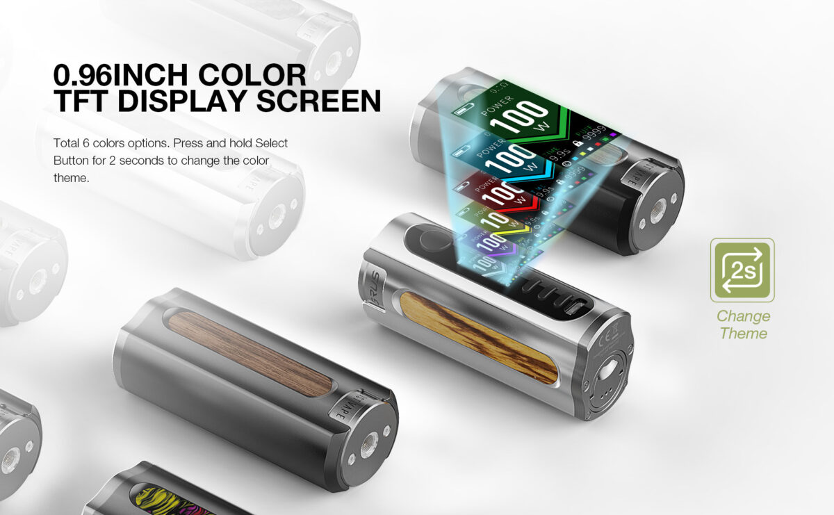 Lost Vape - Grus 100W Vape Box Mod - Image 6