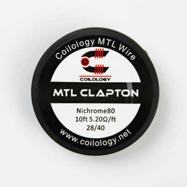 Coilology Spools - MTL Clapton Wire Ni80 5.20Ω/ft 28/40 10ft