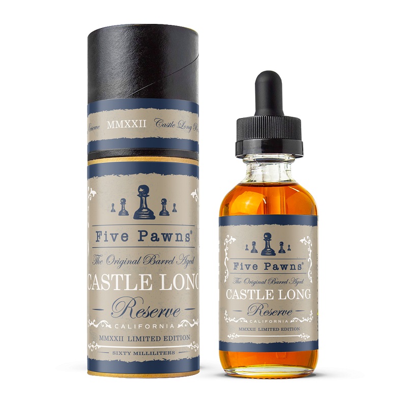 castle long reserve mmxxii_ Five Pawns - Castle Long MMXXII (2022) Reserve Limited Edition 60ml - Image 1