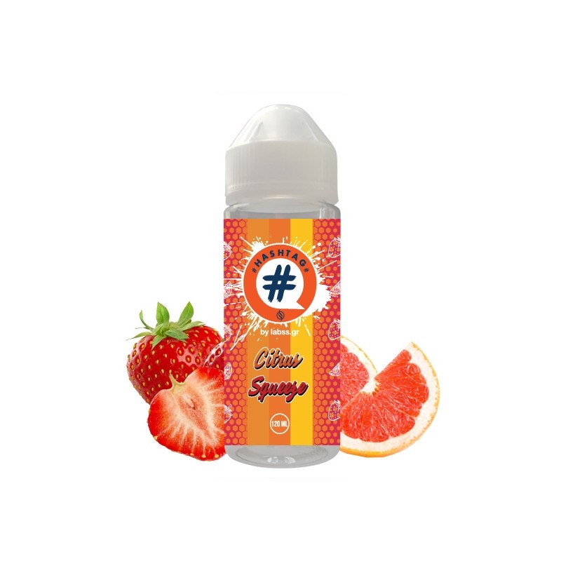 hashtag citrus HASHTAG - #Citrus Squeeze 120ml - Image 1