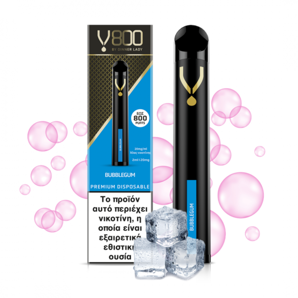 Dinner Lady V800 Disposables 20mg 2ml - Bubblegum