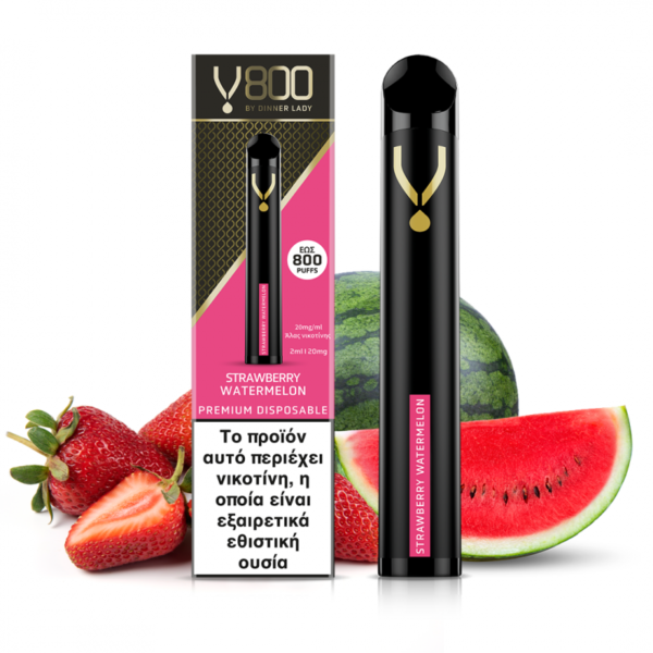 Dinner Lady V800 Disposables 20mg 2ml - Strawberry Watermelon