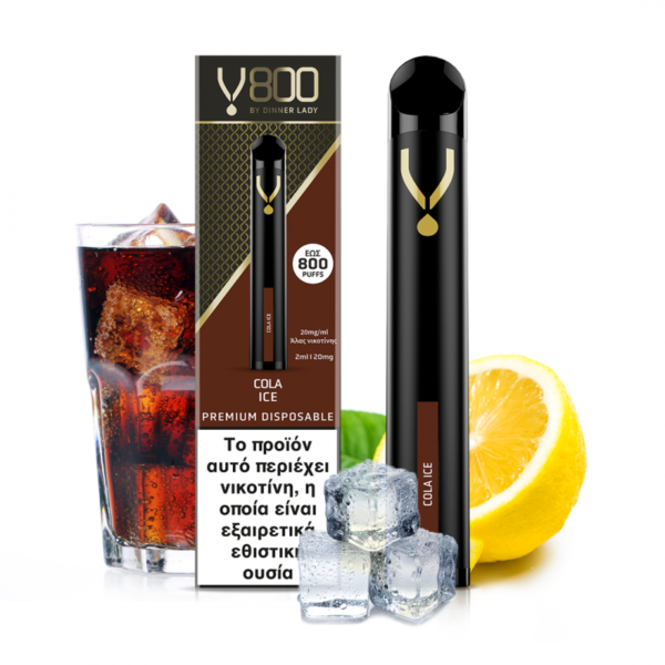 Dinner Lady V800 Disposables 20mg 2ml - Cola Ice