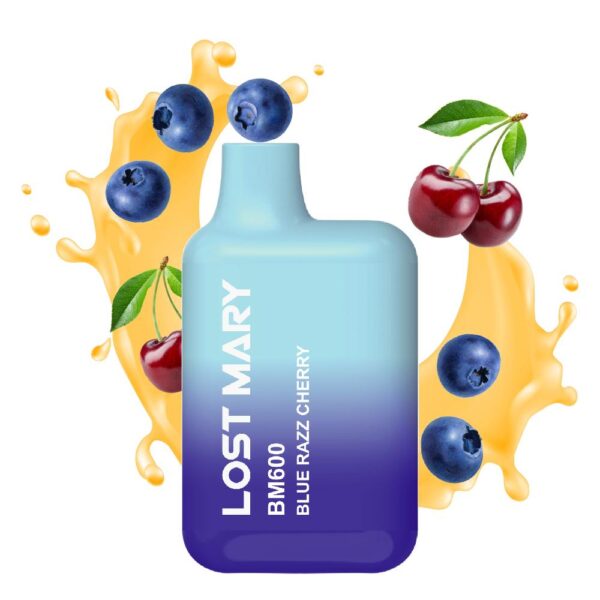 Lost Mary BM600 20mg 2ml - Blue Razz Cherry
