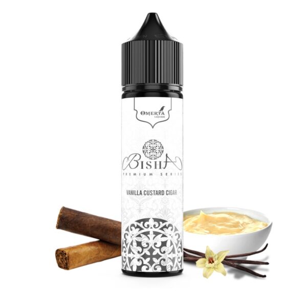 Omerta Bisha - Vanilla Custard Cigar 60ml