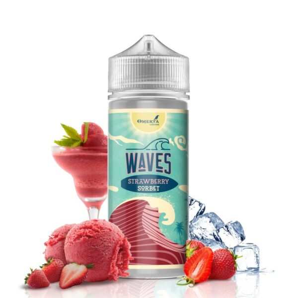 Omerta Waves - Strawberry Sorbet 120ml