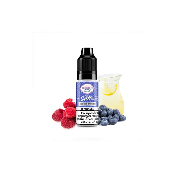 Dinner Lady Salt - Razz Blue Lemonade 10ml 20mg