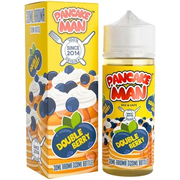 Pancake Man - Double Berry 120ml