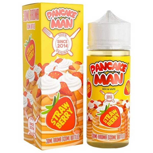 Pancake Man - Strawberry 120ml