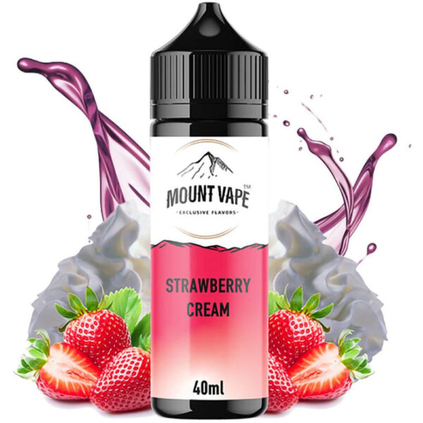 Mount Vape - Strawberry Cream 40ml/120ml
