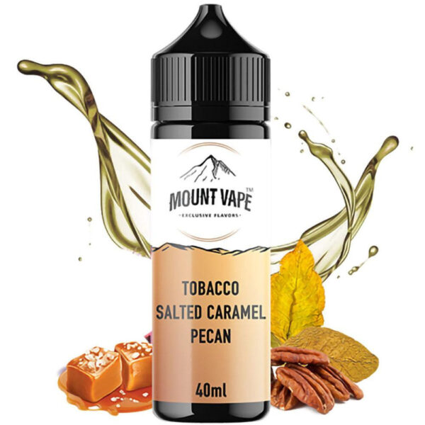 Mount Vape - Tobacco Salted Caramel Pecan 40ml/120ml