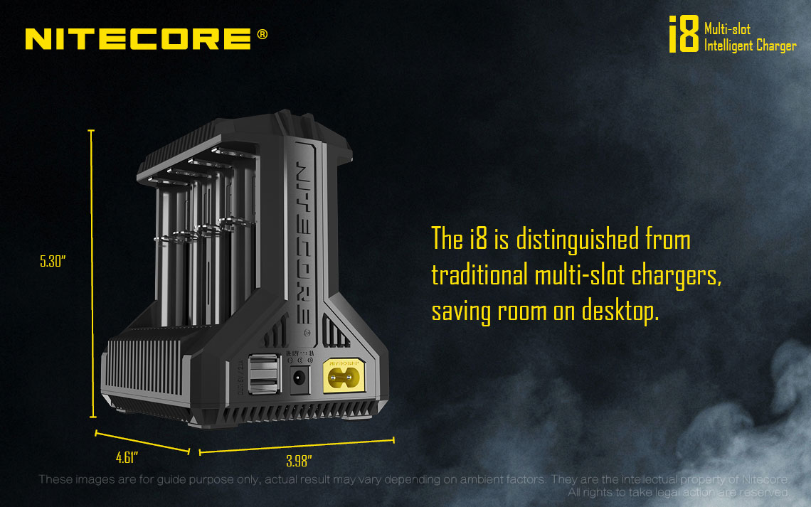 charger Nitecore I8 vapexperts 04