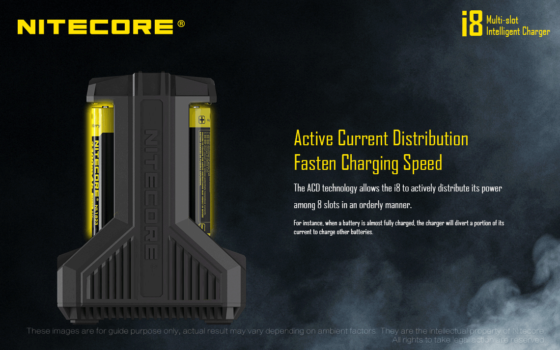 charger Nitecore I8 vapexperts 05