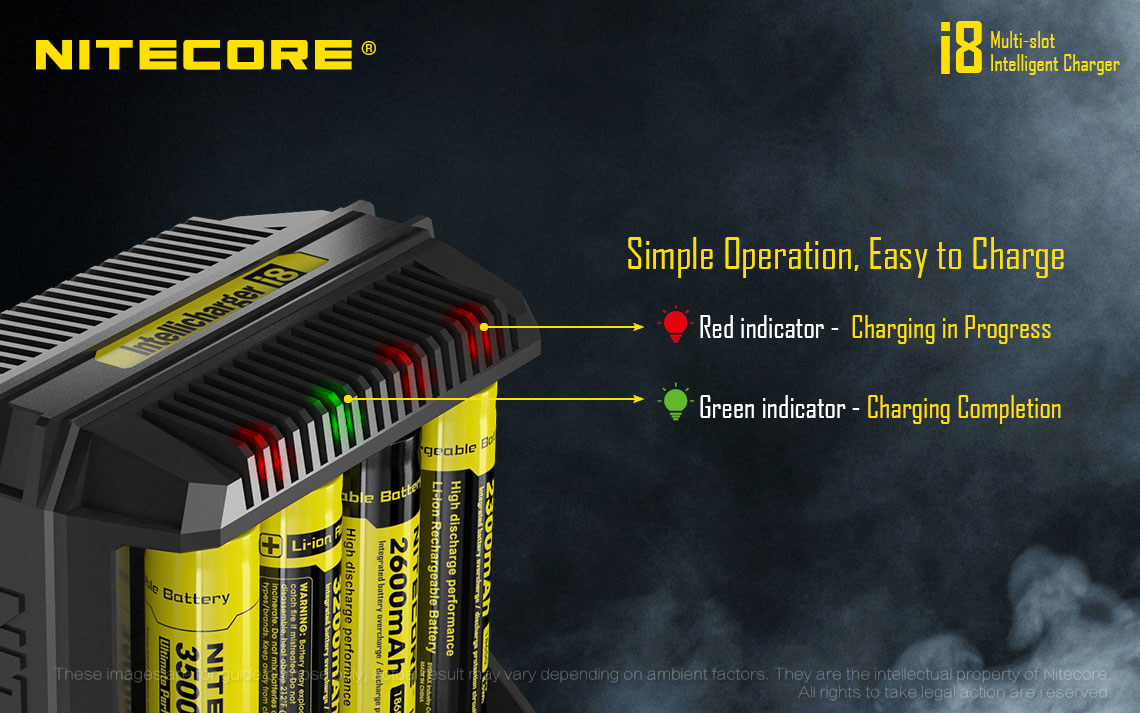 charger Nitecore I8 vapexperts 06