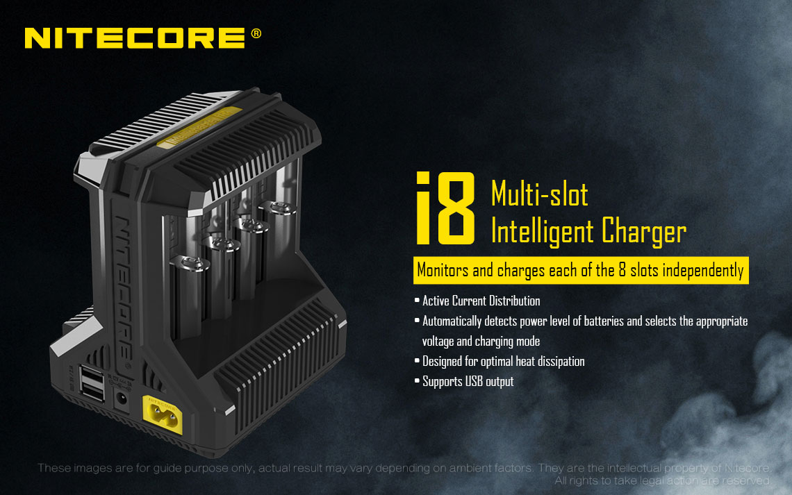 charger Nitecore I8 vapexperts 1