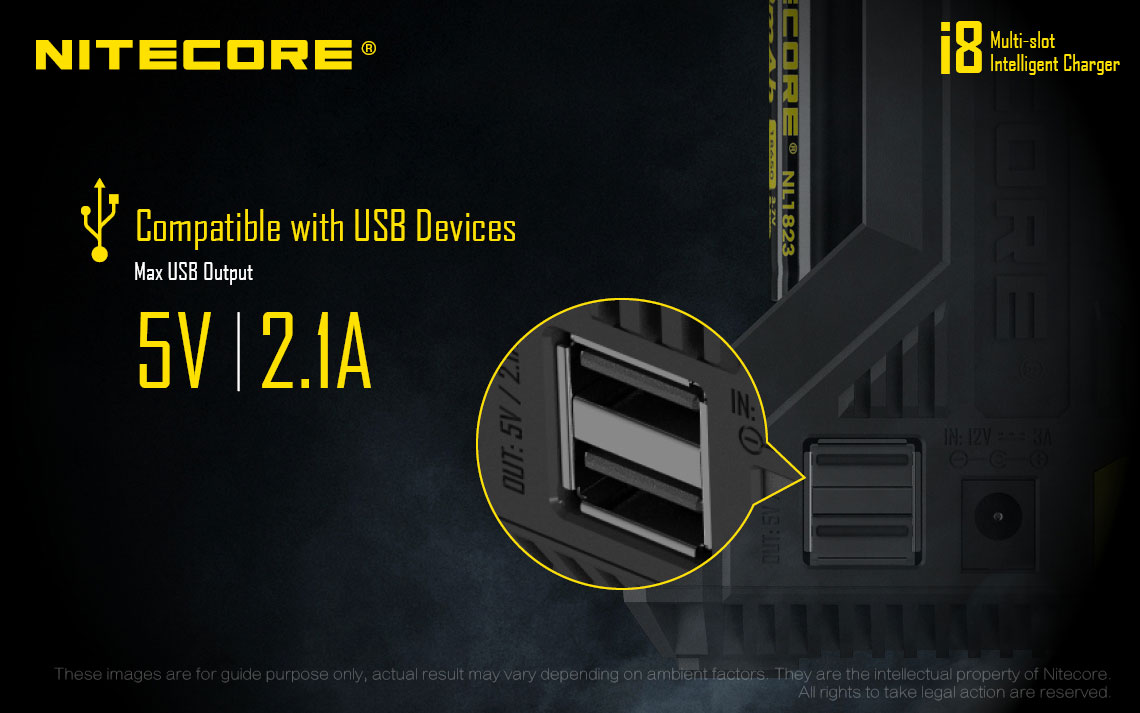 charger Nitecore I8 vapexperts 12
