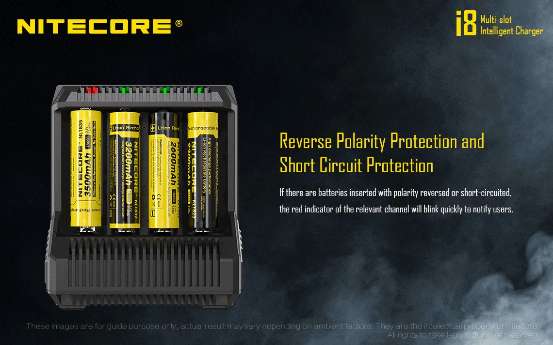 charger Nitecore I8 vapexperts 9