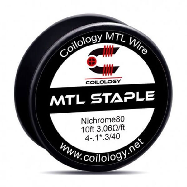 Coilology Spool MTL Staple 10ft Wire 3.06ohm 3/40